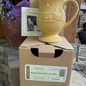 Woven Traditions Latte Mug